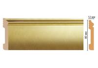 Плинтус напольный из дюрополимера Decomaster D005-374ДМ (79*13*2400мм)